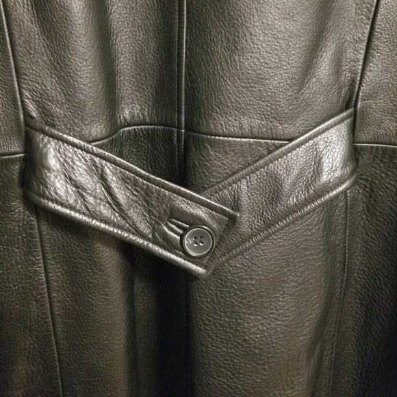 Danier 90s Vintage Leather Jacket  Ladies Size L - Picture 3 of 16
